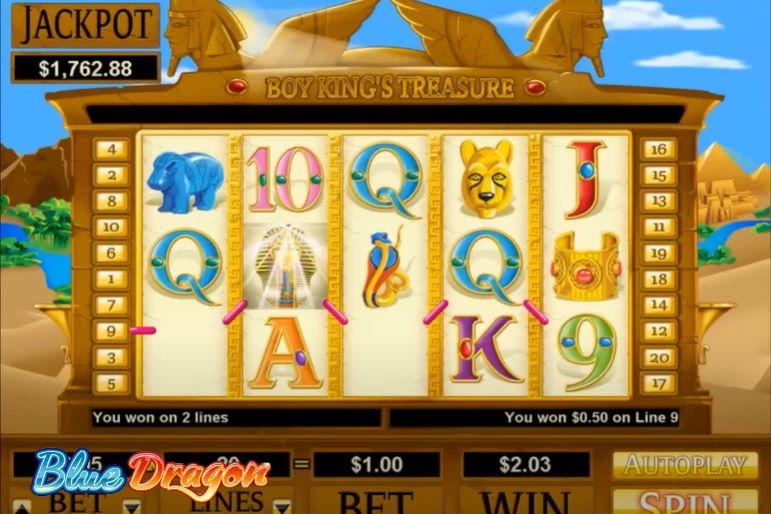 blue dragon 777 online casino