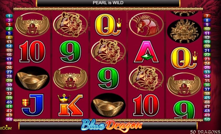 blue dragon slots online